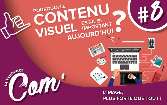 master2mco's tweet photo. 💥 [#BLOG] Pourquoi le contenu visuel est-il si important aujourd’hui ?  #comvisuelle #communication #reseauxsociaux #instagram #facebook https://t.co/RqJfxWv2CT https://t.co/DUA7SKkUhL