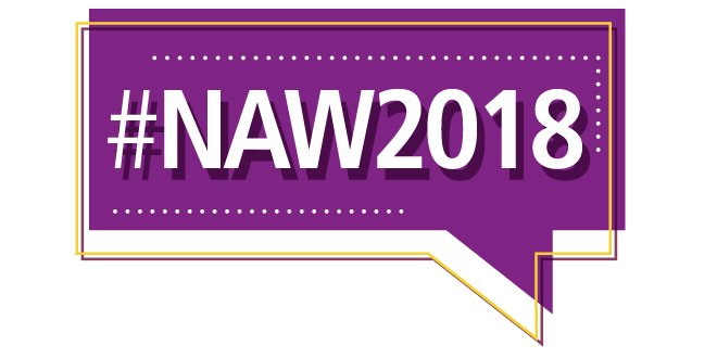 Find out how you can get involved in #NAW2018 here ow.ly/u79s30i51Bf