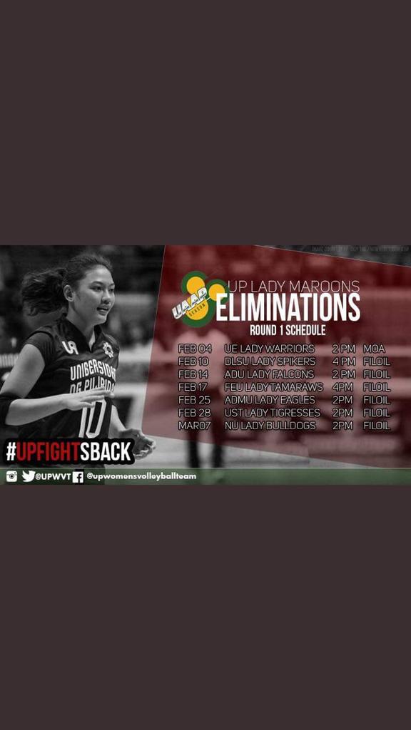 IsaMazing10's tweet photo. Lets go UP! Lets support UP Lady maroons! Tara na sa arena! #morefun #UAAPs80 #solidUP #Isamazing https://t.co/6lwBeDrYez