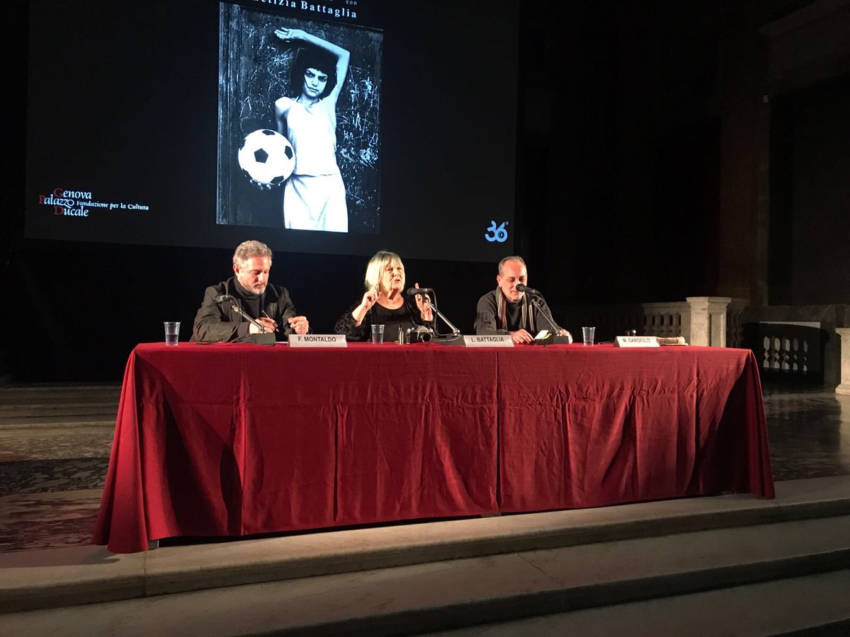 #fotografia. Ancora un grazie a letizia battaglia per il bellissimo l’incontro proposto da <a href="/36Fotogramma/">36° Fotogramma</a> a @Ducale_Genova