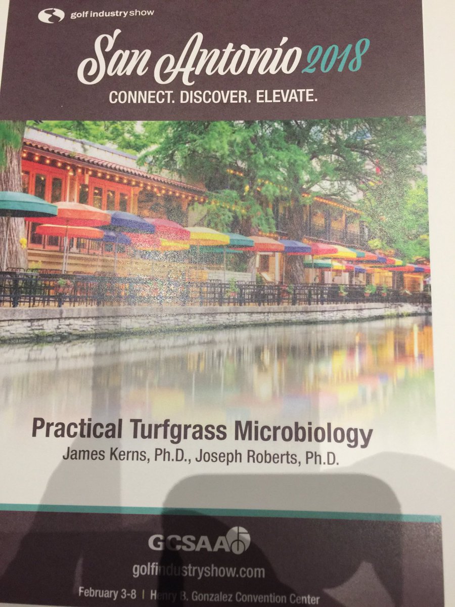 TimMoraghan's tweet photo. Starting out early w/ a little education. @#GIS2018. Thx Drs. Kern’s &amp; Roberts. #goodstuffahead. 👍⛳️ https://t.co/NVKaOl2L2Z