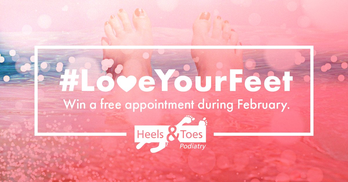 toes_heels's tweet photo. ⭐⭐ Competition Time ⭐⭐

#LoveYourFeet this Valentine’s Day 💗

Here's your chance to win a free appointment at @toes_heels with one of our amazing team! Just like, re-tweet this tweet and follow our account. Our winner will be chosen on Friday 16th Feb 2018 #LoveYourFeet https://t.co/b7VWk7yonU