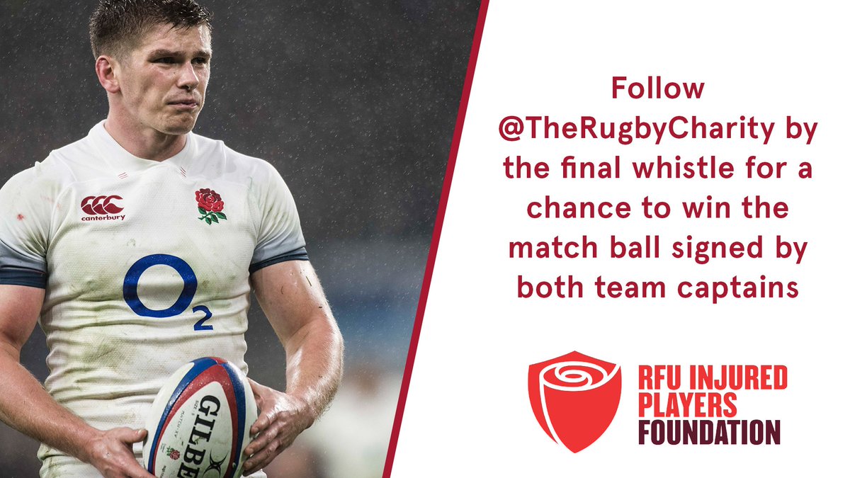 TheRugbyCharity's tweet photo. #Competition - Follow @TheRugbyCharity for a chance to #win the #ENGvWAL signed match ball from the @SixNationsRugby!

Please #retweet to help raise awareness of our injured rugby players and keep them in our #rugbyfamily.

#rfuipf #rugby #prize #charity #rugbyunited #6Nations https://t.co/eFLPwQ2ouo