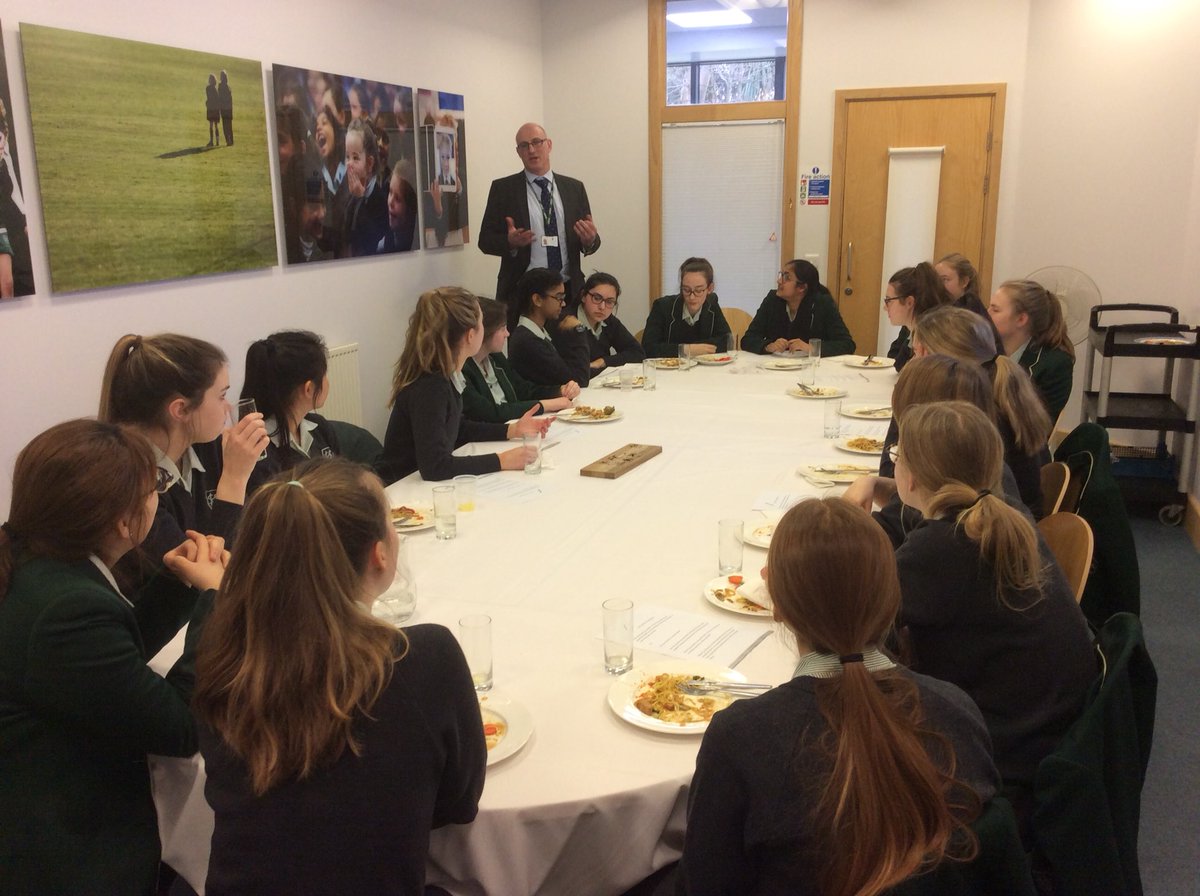 Fantastic lunch with the Year 11 Academic Scholars and Mr Sanders discussing the laws involved in murder