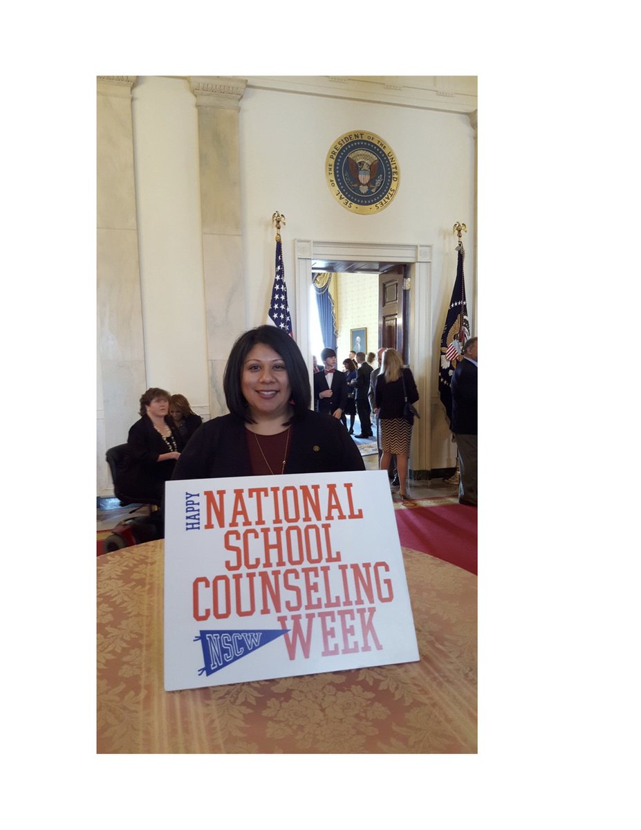 GMedina_IL's tweet photo. This picture is over a year old, BUT the elation of being hosted by former first lady @MichelleObama, beside 49 other school counselors representing their states is unforgettable! TY @MichelleObama @ASCAtweets for championing our roles &amp; HAPPY #NSCW18 school counselors ❤️ https://t.co/CJWpjQSh5j