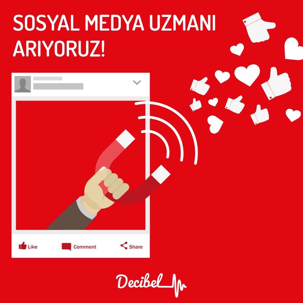Decibelorg's tweet photo. Kadıköy Koşuyolu'ndaki Event ve Dijital işler yapan ajansımıza, tam zamanlı “Sosyal Medya Uzmanı” arıyoruz. Ayrıntılar için Facebook sayfamıza mutlaka göz atın!
 
CV’lerinizi info@decibelorganizasyon.com adresine gönderebilirsiniz. Neden göndermeyesiniz? https://t.co/Epn78mGyQB