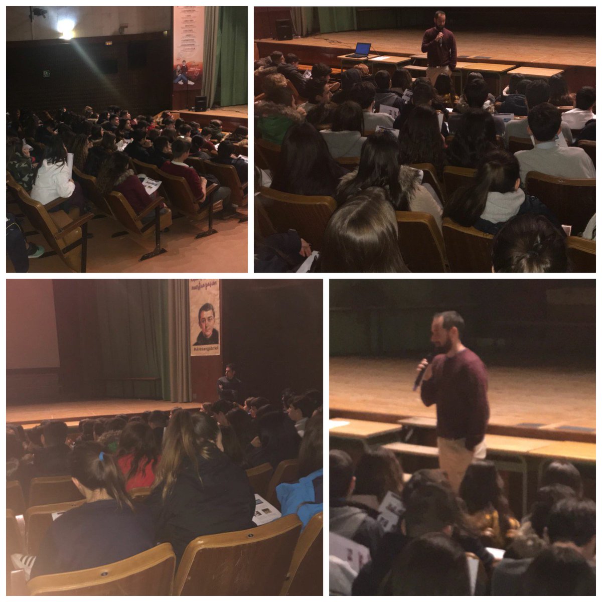 Nuestros alumnos de 4 ESO y 1 Bachillerato han conocido hoy el programa <a href="/AmericanDream_P/">AmericanDream</a> para poder estudiar una carrera en USA. 🙌👩‍🎓 #bachilleratoSG #secundariaSG