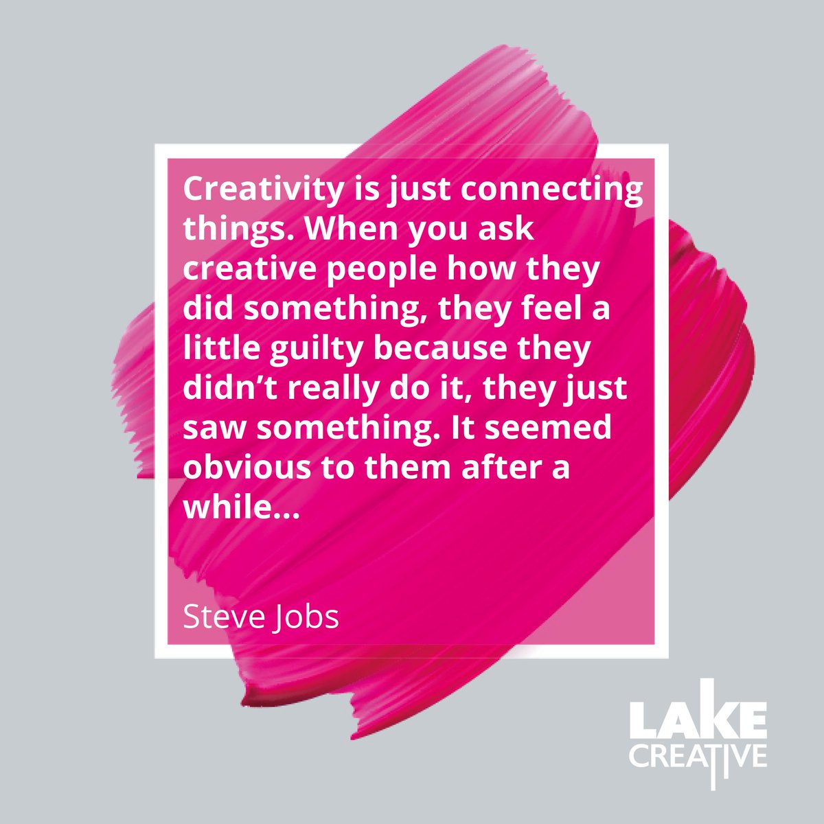 Lake Creative (@lakecreative) on Twitter photo #MondayMotivaton Have a #creative, #connected afternoon! #MondayMotivaton Have a #creative, #connected afternoon!