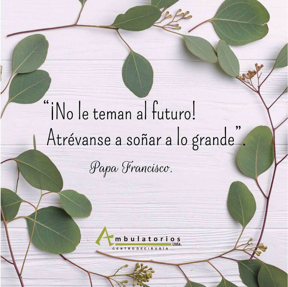 Ambulatorios's tweet photo. #FrasedelDía: Por ahí dicen que soñar no cuesta nada. ¡Feliz inicio de semana! 😊
#Ambulatorios #AmbulatoriosMontería #CirugíaSinHospitalización #CirugíaSegura #FastTrackSurgery #MásrápidomásSeguro https://t.co/TCqm6O4YEc