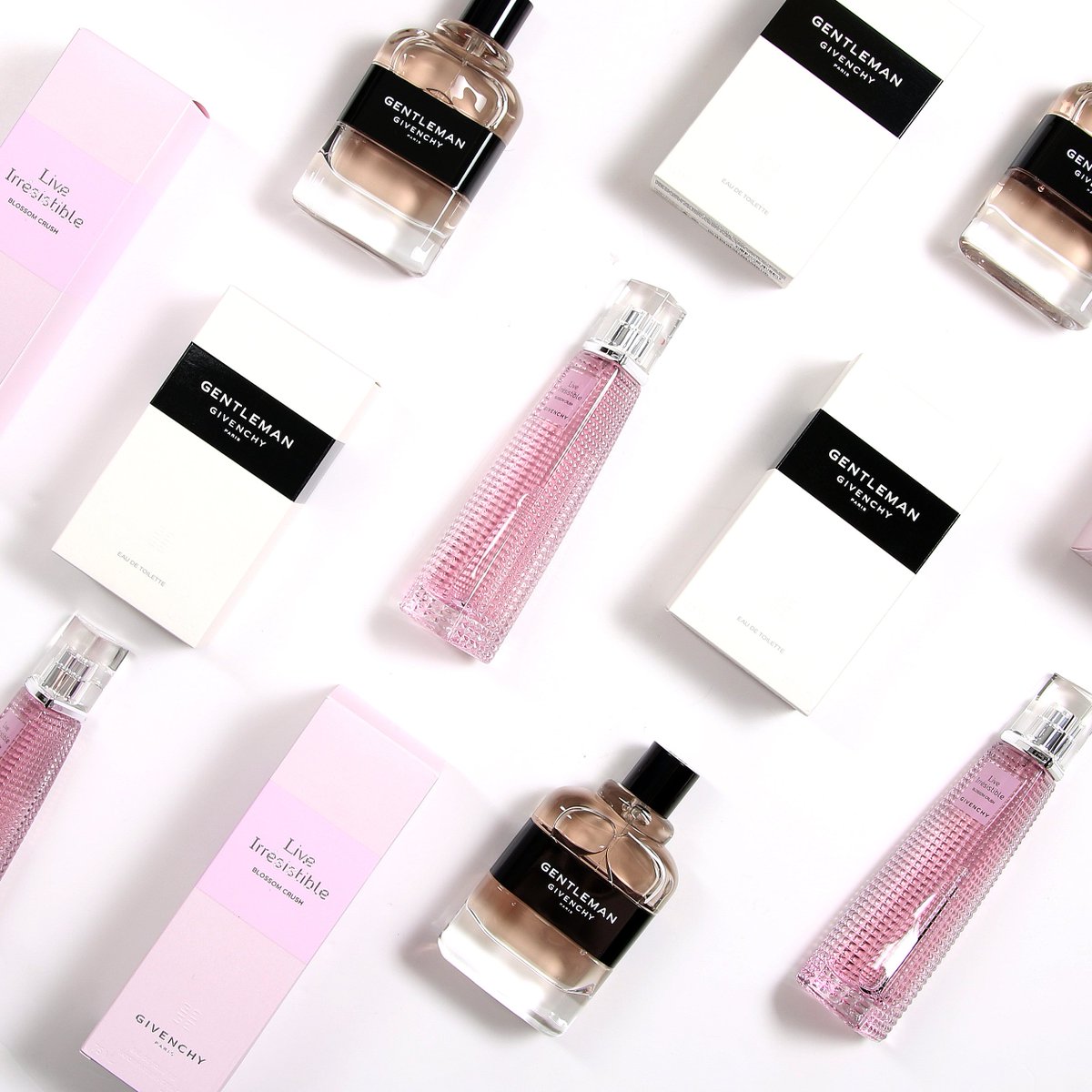 RT to WIN! Givenchy Live Irresistible Blossom Crush is the perfect addition to the Live Irresistible range and today we're giving you the chance to win the new fragrance plus a bottle of Gentleman!