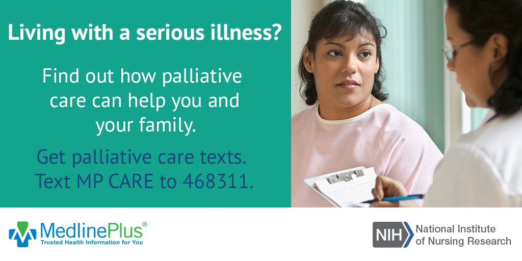 TheAllianceHome's tweet photo. Living w/ a serious illness? Find out how #palliative care can help you &amp; your family. Text MP CARE to 468311.  #CoalitionHPC #hpm #hospice  https://t.co/nLGrs0FAwG #palliativetexts https://t.co/RzurVutKQd