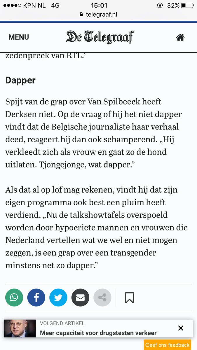 Respectloos en discriminerend. Ik ben teleurgesteld en ontzettend kwaad. Jij verdiend absoluut geen zendtijd meer. #JohanDerksen #wegermee