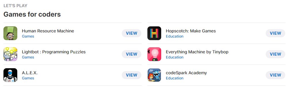 UnderstandingR's tweet photo. These fun games could be a great way to get your kids interested and learning to solve puzzles with real-life coding principles! 

https://t.co/dDV1MXN4KS 

#Coding #apple #iOS #CodingForKids #StillFunForBigKids #Programming https://t.co/6U8AB4Rzbo