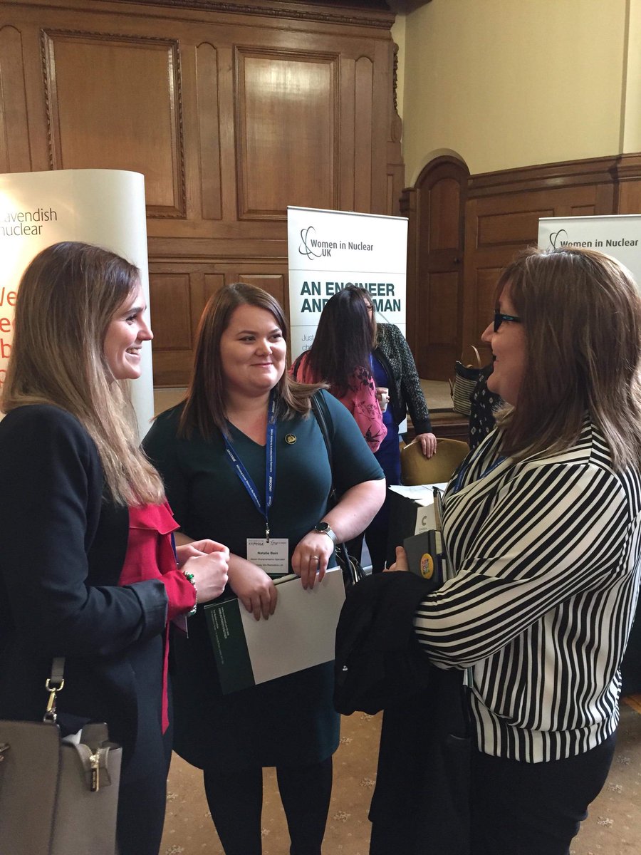 NRSdounreay's tweet photo. The team is back after a fantastic trip to the @WiNuclear conference last week with lots of networking and ideas to help promote and achieve gender balance in the nuclear industry #WiNUKPowerTogether https://t.co/H0jDPrFCsk