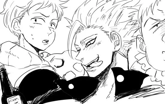 息抜きに大罪落書き 