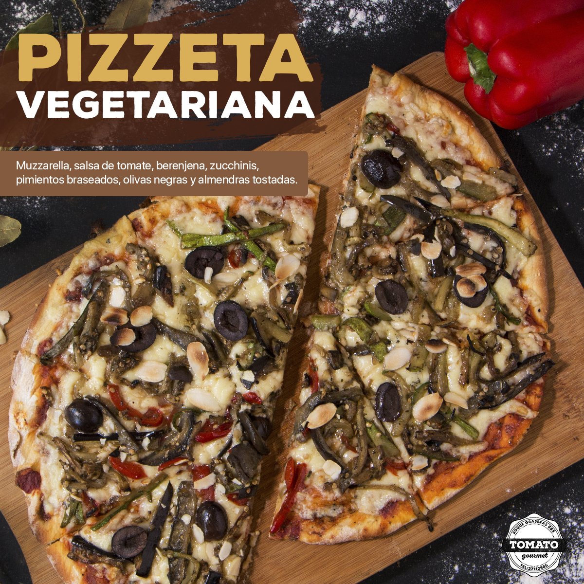 Animate a probar esta combinación de sabores, ¡es una delicia! 😋 Hacé tu pedido llamando al 2711 2586 o escribinos por WhatsApp al 098 205 380 🔥 #Descuentos exclusivos haciendo tu pedido desde nuestra web tomatogourmet.com.uy o app 📲 Tomato Gourmet.