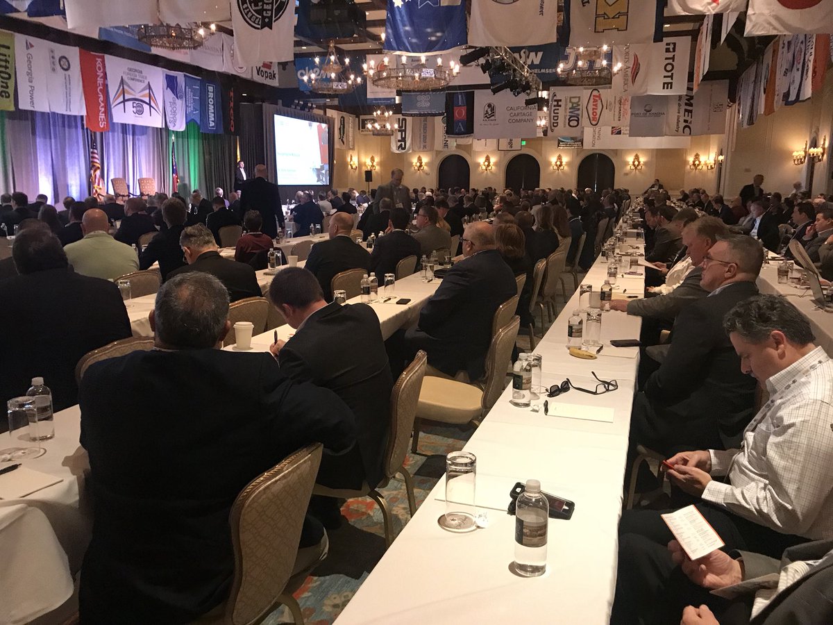 ExpansionSolMag's tweet photo. This year marks the 50th Anniversary of the GFTC @GAPorts @GAForeignTrade #GFTC2018 https://t.co/msFU22kYbl