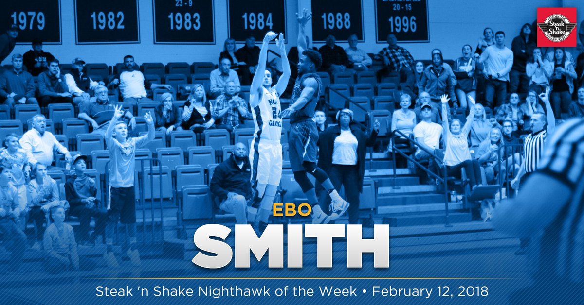 The third time is a charm!! Congrats to <a href="/Ebo_Smith2/">Ebo Smith</a> for his <a href="/SteaknShake/">Steak 'n Shake</a> Nighthawk of the Week honor!! #HawkEm #GameWinners