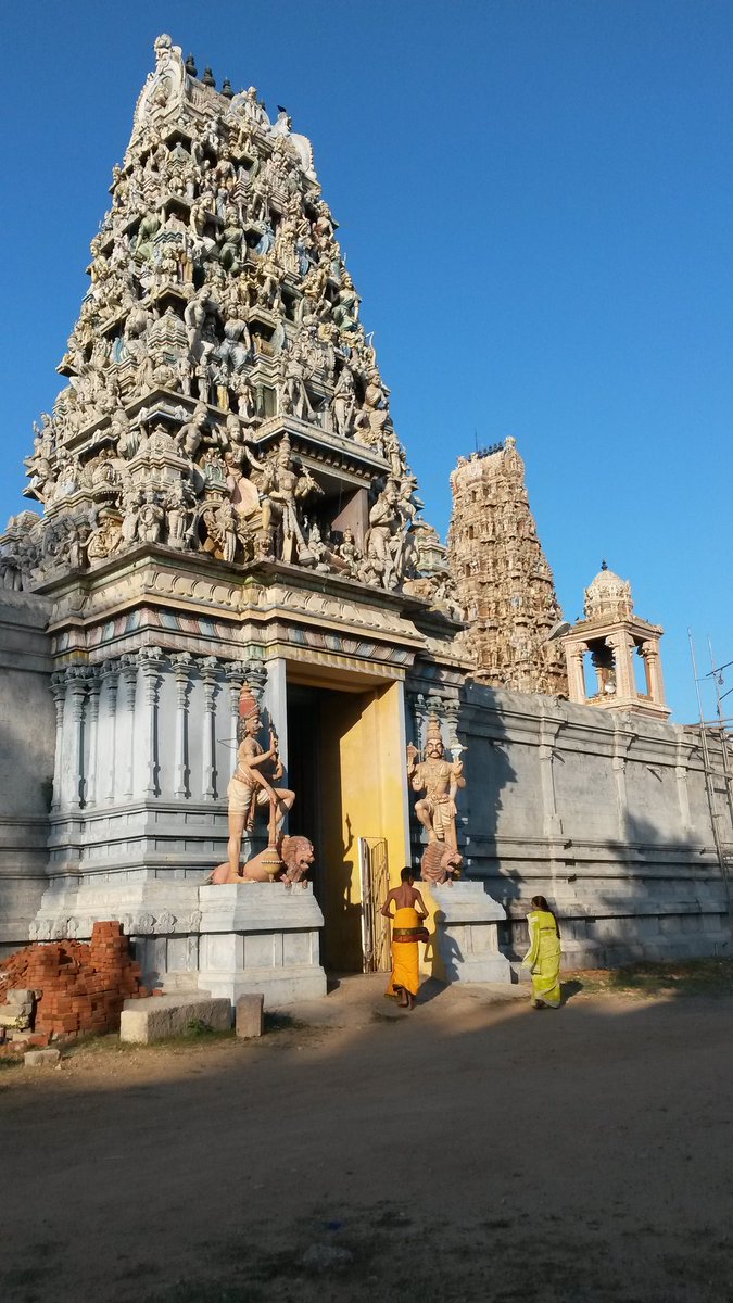 Yesterday at Perumal temple #Jaffna #SriLanka
