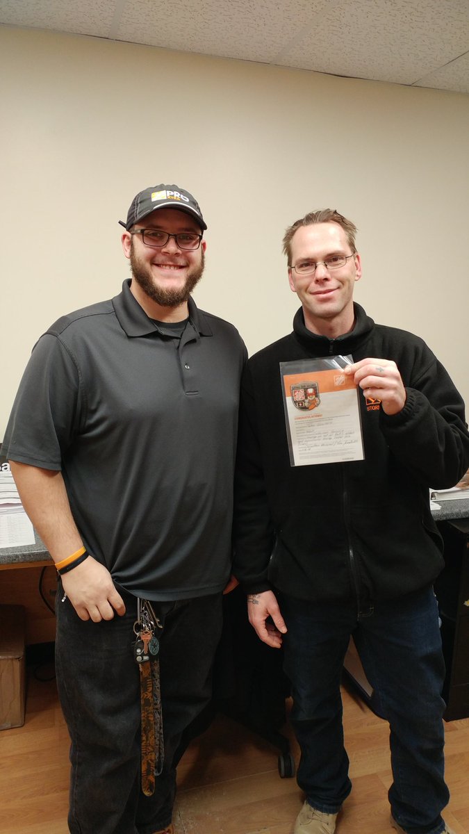 Congrats to John for having the fastest pick times in our store for the last month!