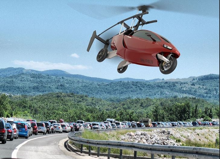 Mulderautoverhu's tweet photo. De #Vliegendeauto is klaar! PAL-V onthult Liberty in Genève. https://t.co/CQTysNCelO 

Poll: Wie ziet zichzelf vliegen in zo'n auto?
https://t.co/jIYJm6l0uQ https://t.co/QVdjOmHlA7