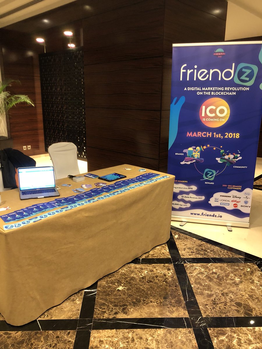 Friendz_ICO's tweet photo. Friendz team live from Blockchain Middle East Forum #friendz #ico https://t.co/AWJPn9tICj