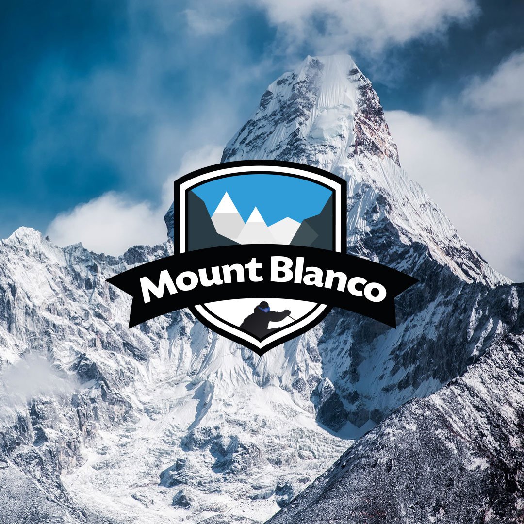 9cos's tweet photo. Day 8 Daily logo challenge. 
Ski mountain logo, Mount Blanco
#dailylogochallenge #logo #logodesign #skimountain #mountblanco #brand #identity https://t.co/d7zEQm27Tg