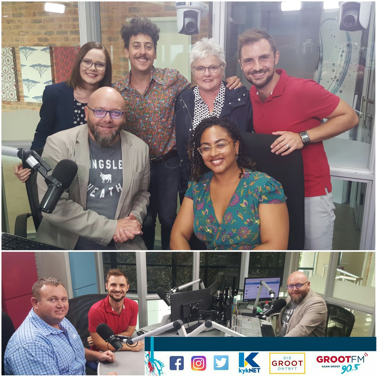 #GROOTontbyt <a href="/kykNETtv/">kykNET TV</a> VANDAG: Gesels met rolspelers van die #Fiëstas2018  oor wat ons verwagte kan wees en praat oor die #DroogteHulp inisiatief. MÔRE: Gesels met Sister oor swangerskapsopvoeding. SKAKEL 6-8VM IN.