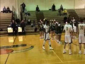 TheClemReport's tweet photo. This High School Basketball PA Announcer SCREAMING Players Names During Intros At 11:30 AM On A Saturday Can Announce For My Team Any Day Of The Week https://t.co/xQWaqRnPhE https://t.co/gUQLNpD1yw