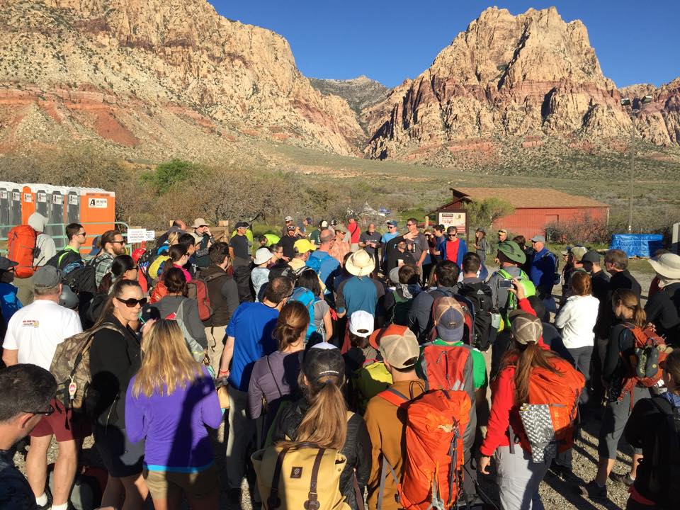 Have you registered for #RRR18? Start your climbing season at Mountain Gear Red Rock Rendezvous March, 16-19! Sharpen your climbing skills with clinics from top athletes and guides and of course a climbing festival like no other!

Registration info: redrockrendezvous.com
