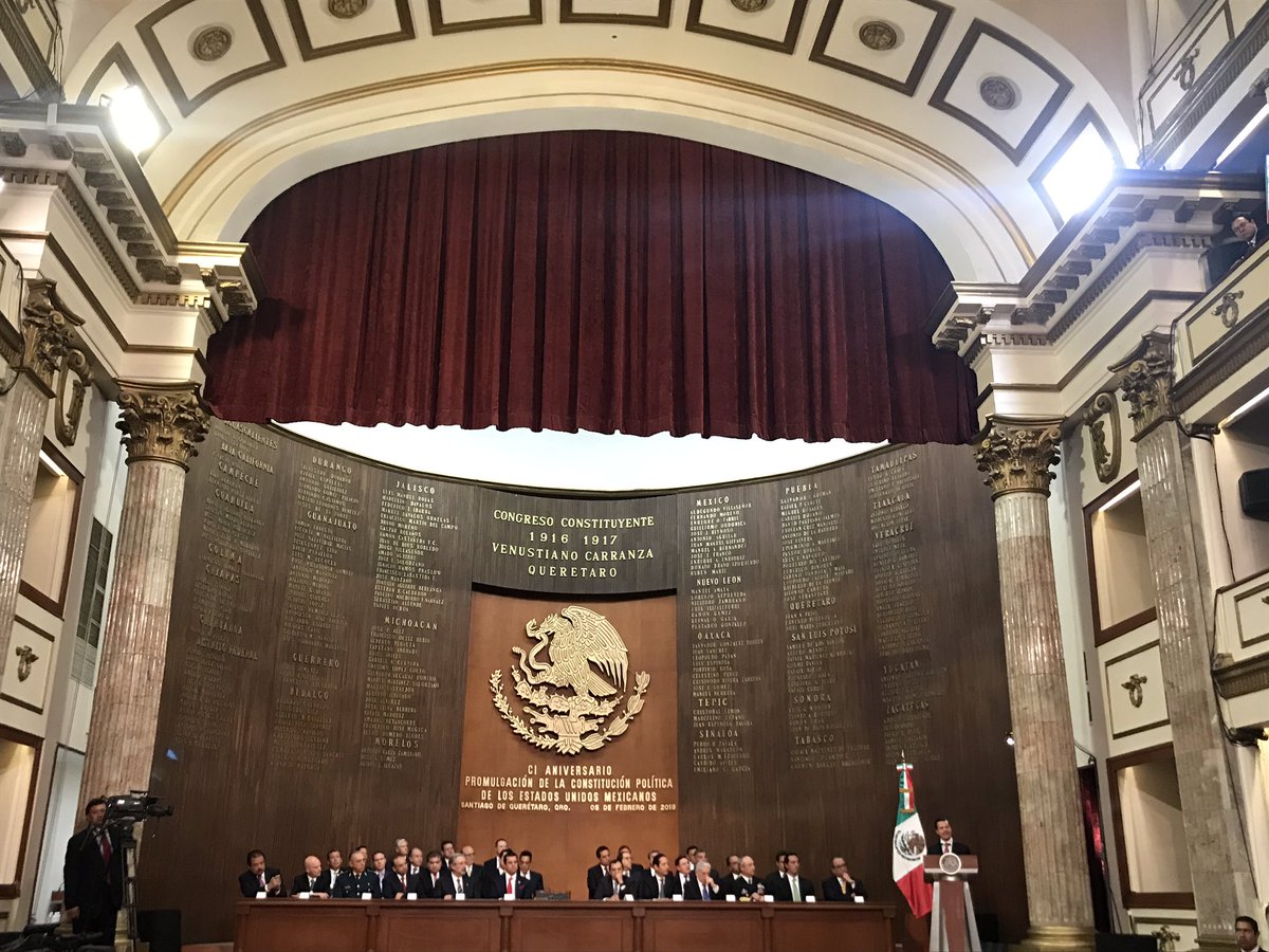 CI Aniversario Promulgación de la Constitución Política De Los Estados Unidos Mexicanos.