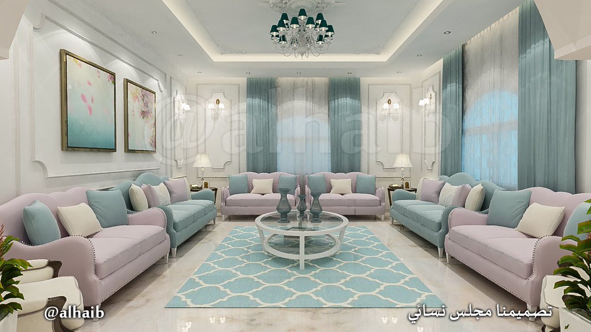 اللهيب تصميم ديكورات on Twitter "مساء_الخير صلوا_على_محمد مجلس نسائي