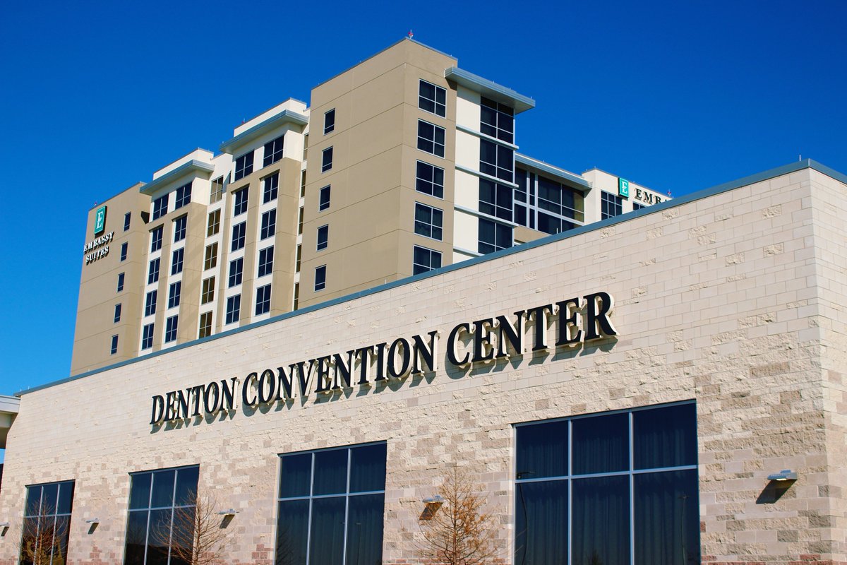 DiscoverDenton's tweet photo. The Discover Denton staff is working hard to bring business to the new @EmbassySuites Denton Convention Center! See why sales director Dana Lodge is pursuing conferences as far out as 2024 (via @DentonRC by @daltonlaferney): https://t.co/pUzr5xf8Z8 #dentoning #MeetInDenton https://t.co/pEFRMBqOza
