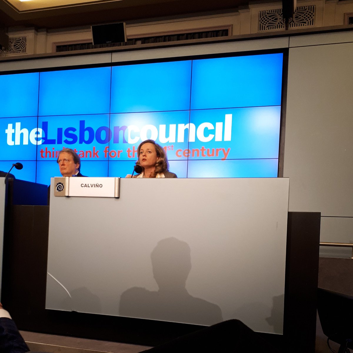 . <a href="/NadiaCalvino/">Nadia Calviño</a>: "The implications of the next #EUbudget are not only financial and economic but also the protection of common identities among the member states" #FutureOfEurope #LisbonCouncil