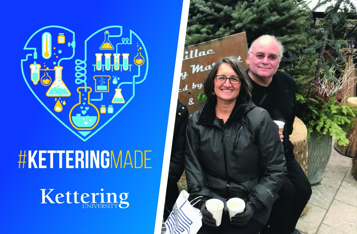 KetteringU's tweet photo. Are you #KetteringMade like Don Visci ’79 and Lee (Wagner) Visci ’82? The deadline to submit your stories is this Friday, February 9! https://t.co/3bpWULK7nf https://t.co/VXBPLr3MYU