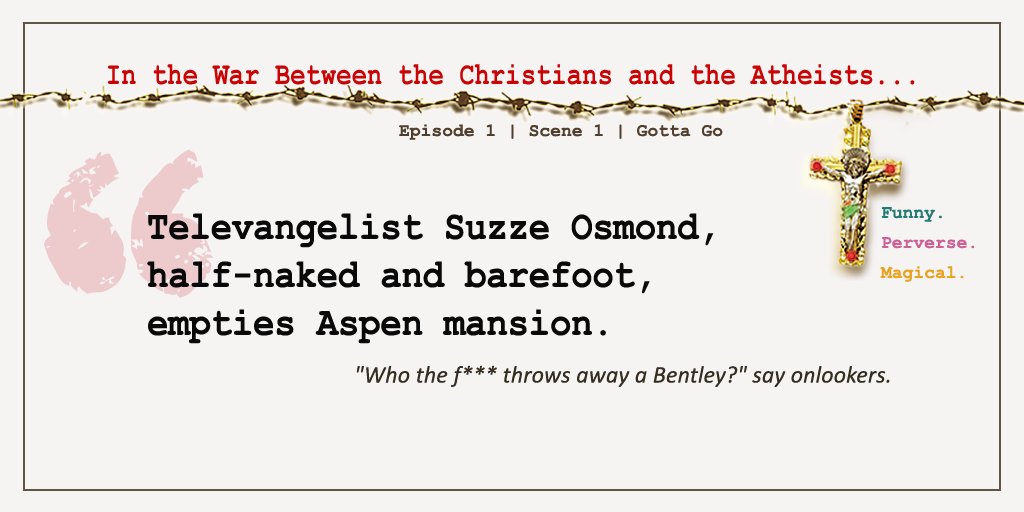 MoveOverJesus's tweet image. #Atheist #WonderWoman SuzzeOsmond. Read 12 Tentpost Chapters. Next #Netflix Series? dld.bz/fRKfY