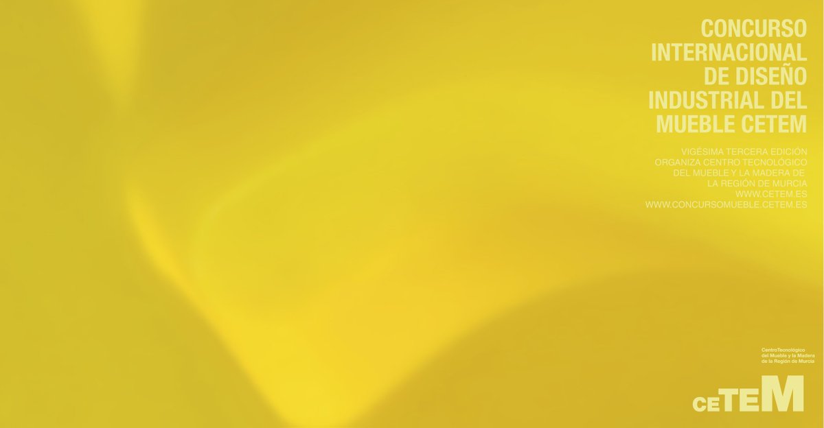 CETEM_CT's tweet photo. 🎨#CDICETEM ¿Qué pieza de mobiliario innovador ganará la 23º edición del Concurso Internacional de Diseño Industrial del Mueble de CETEM? Anímate y presenta tu proyecto, el plazo finaliza el 30 de marzo.
Consulta las bases aquí ➡️ https://t.co/IAvJ8hue9o https://t.co/OYfc1dtwUu