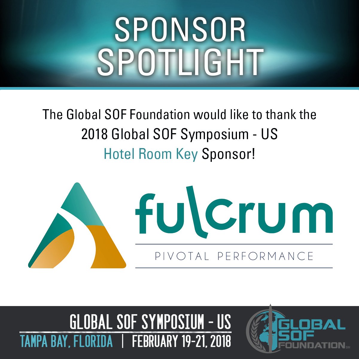 GlobalSOF's tweet photo. Today is the last day that the @Innisbrook room block is open for #2018GSS. Get your reservation in NOW so you can get your room key during the big week... sponsored by #GSFpartner @FulcrumCo. https://t.co/78JqqRc8wA https://t.co/SEo7JHYmXs