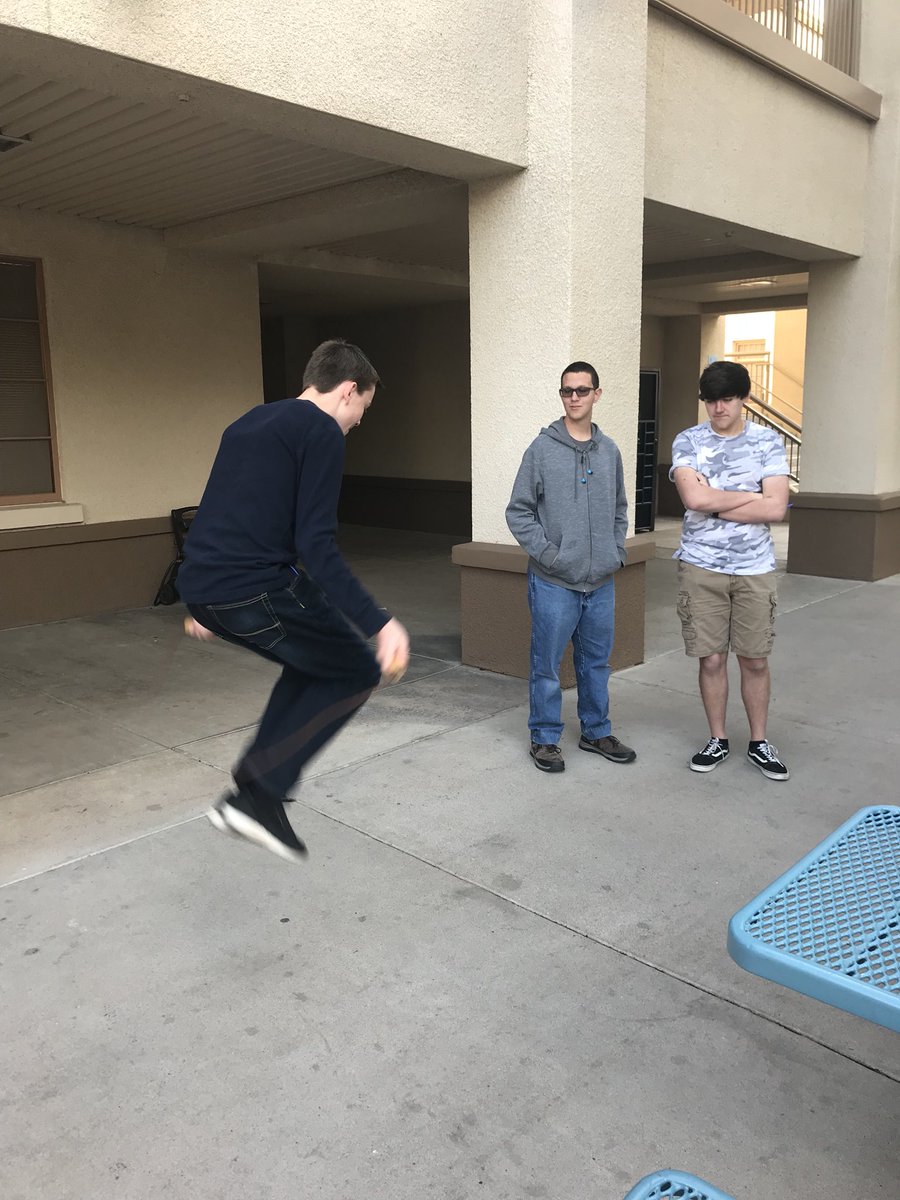 LRother_Intel's tweet photo. CHS German students learning about the Bundesjungendspiele (aka) physical fitness. #MondayMorningMovement #SOC https://t.co/0GL3doMqwz