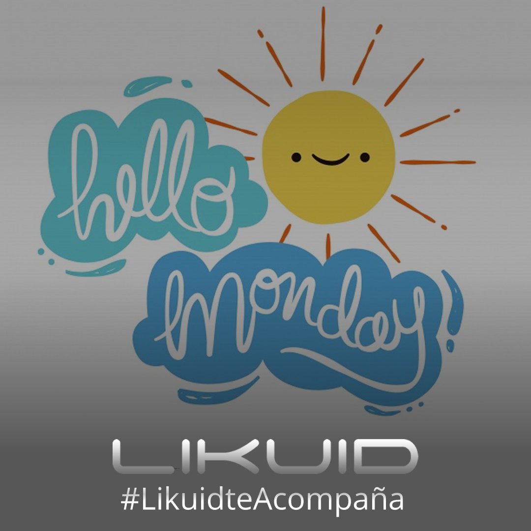 likuidofficial's tweet photo. Feliz Lunes!
#LikuidteAcompaña
#Comunicamosmasgente #featurephone
#Likuid #LikuidMobile 
#colombia #dominicana #guatemala #honduras #miami #panama #peru #venezuela #spark #lunes https://t.co/zdwfHjXZ2S