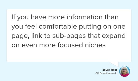 creativegifts's tweet photo. "Then create content that is focused on these niche  words and phrases and optimize the page for both..." https://t.co/htopeSm5EY #Business #GiftBasketBusiness #Chooseniche https://t.co/EwooPGtbZZ