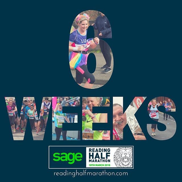 readinghalf's tweet photo. 6⃣WEEKS TO GO!
#justsaying 🤗
.
Give us a training progress report in 3 words! .
Not entered yet? There’s still time! Entries CLOSING SOON for
#ReadingHalf - get yours at
https://t.co/8ojL7DVppl (LINK IN BIO) .
.
.
#readinghalfmarathon #readinghalf2018 #ukrunchat #runchat… https://t.co/DzeIisj22x