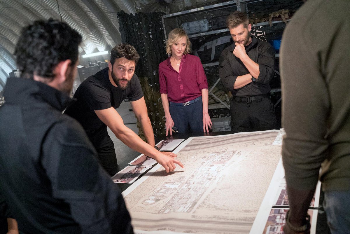 Man with a plan. #TheBrave