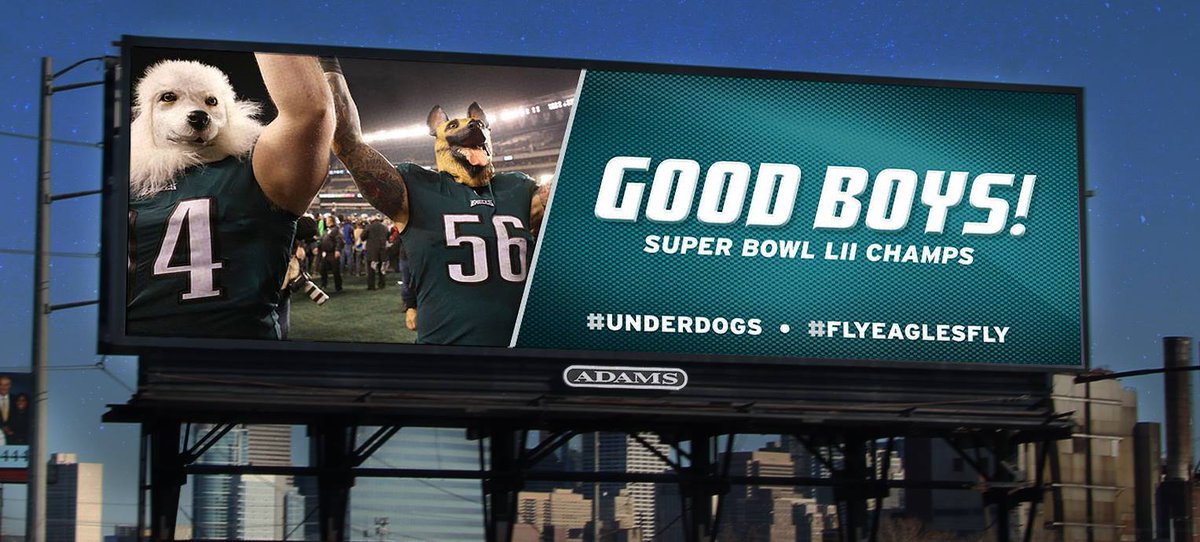 It's a beautiful day in Philadelphia! #FlyEaglesFly #UnderdogsNoMore