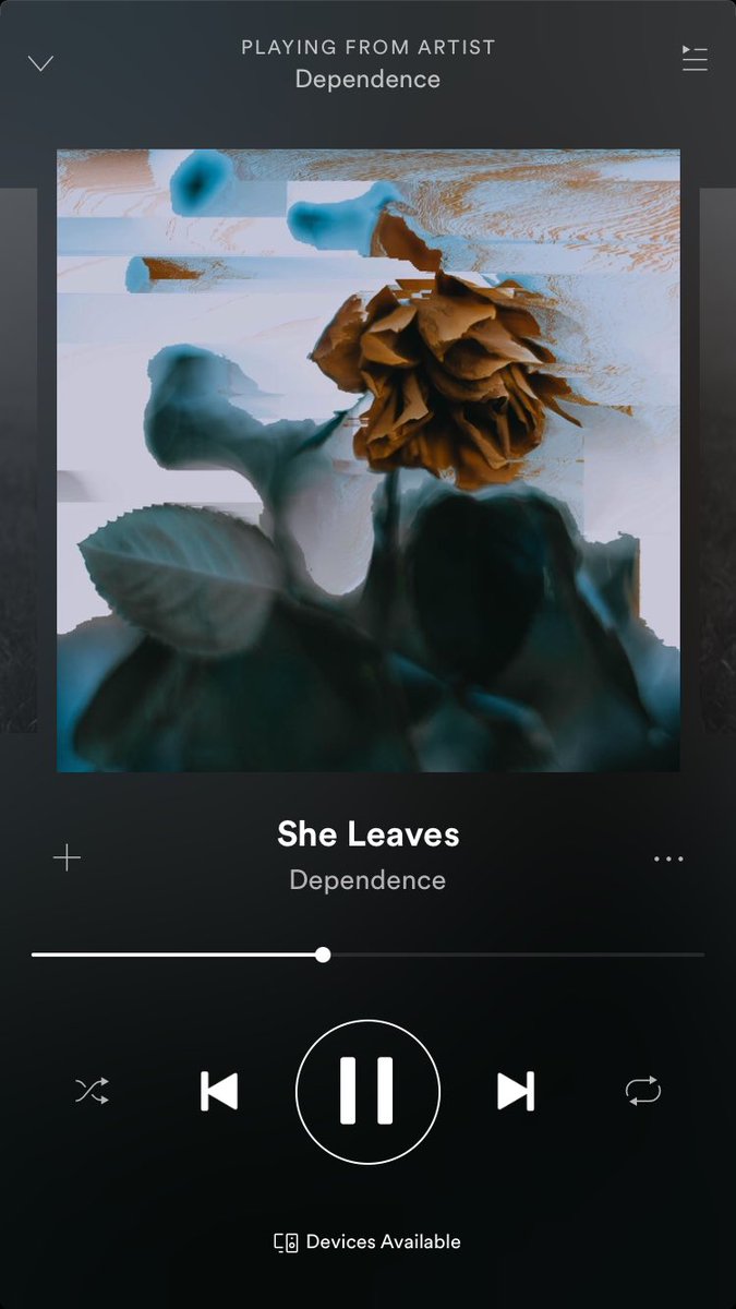dependenceband's tweet photo. She leaves just broke into our top 5 on spotify! Thanks so much! https://t.co/a7u9VP3rzt