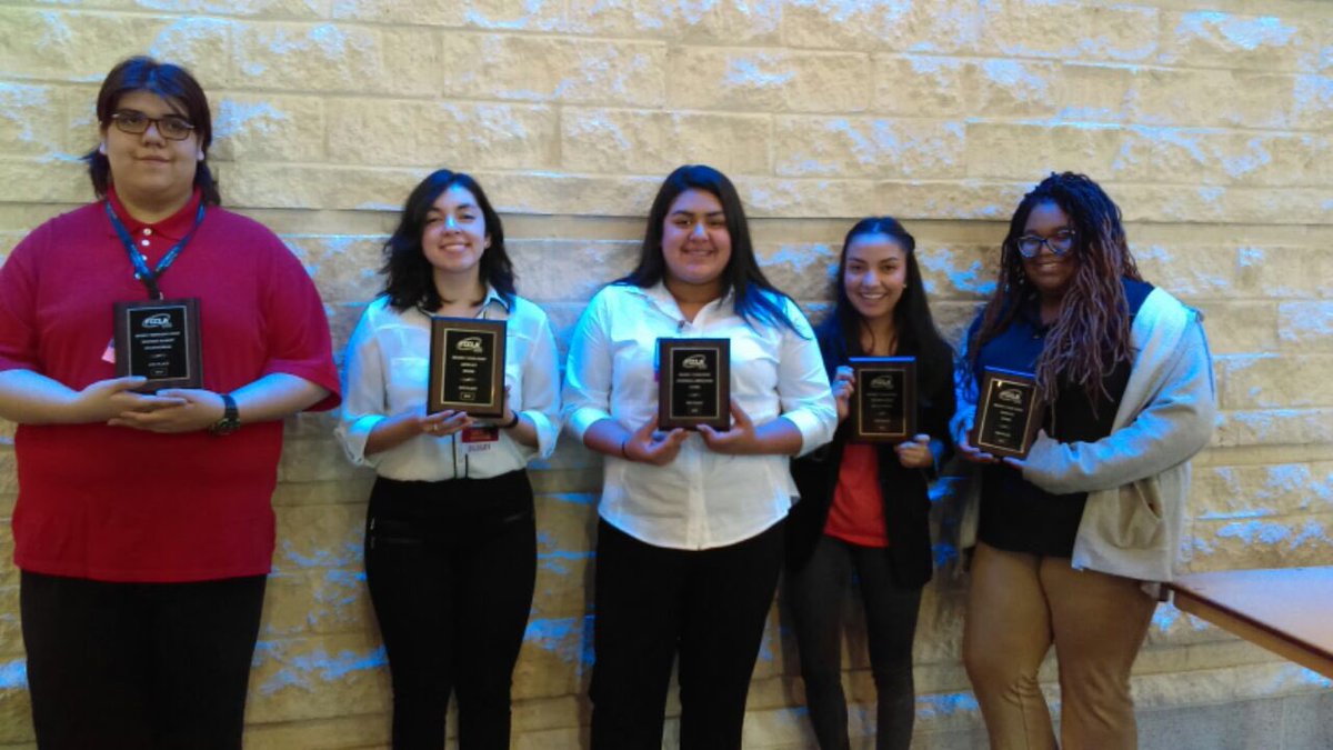 Brennan FCCLA had a great weekend at the Region V Conference. Five students will be advancing to State in April along with our Region VP of Projects! #BrennananInspired #NISDInspired #NISD_CTE #TexasFCCLA #BrennanFCCLA
