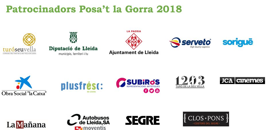 AFANOC's tweet photo. La festa del #PosatlaGorra de #Lleida la fem entre moltes famílies, entitats, institucions, negocis, voluntaris... Volem agrair a tots els patrocinadors el seu suport per fer possible la festa!! 😍
@SEGREcom, @CellerClosPons, #1203, Autobusos de Lleida #AfanocLleida https://t.co/CZ3Eyv9iXS