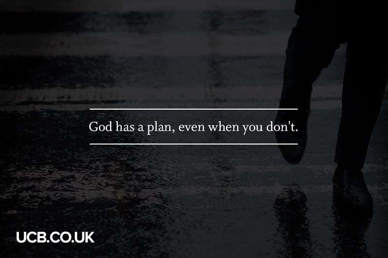 If you’re at the point of saying ‘I’ve had enough’, spend some time thinking about God’s faithfulness in your life so far. He’s never abandoned you before, and He won’t now.
