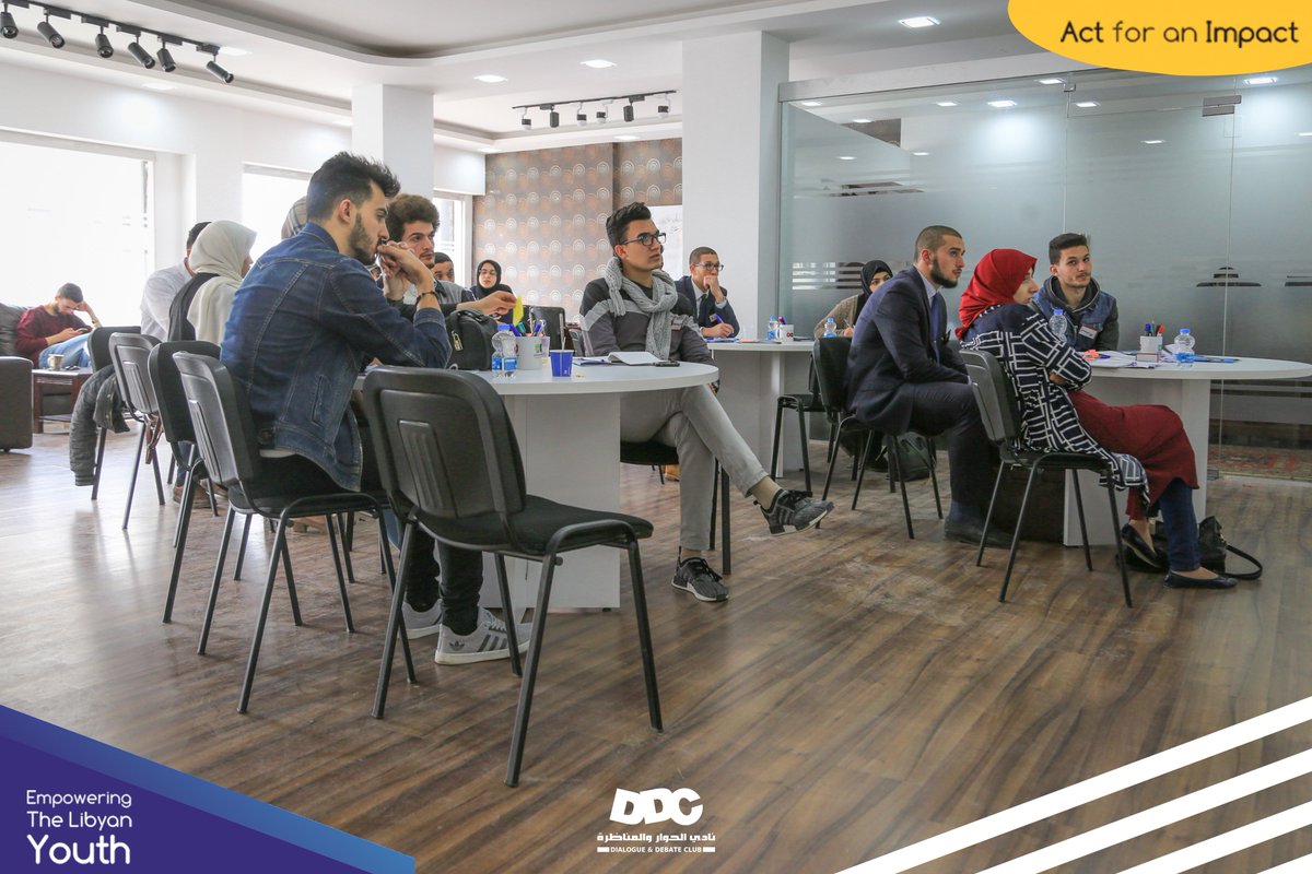 DDAssocLY's tweet photo. Today was the first day of The Empowering the Youth training program, Our first day was about the techniques of #public_speaking and how to overcome the fears delivering a speech

#Libya #ActForAnImpact https://t.co/NrbUItgj9M