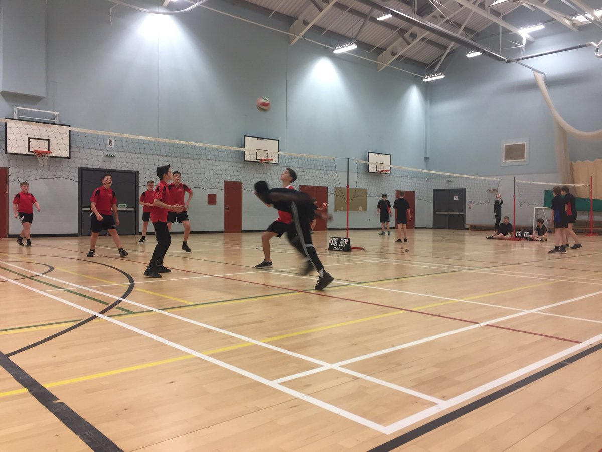 The Exeter and Mid Devon Yr 7&amp;8 Boys Volleyball comp is underway <a href="/YourSchoolGames/">School Games</a> @SGDevon